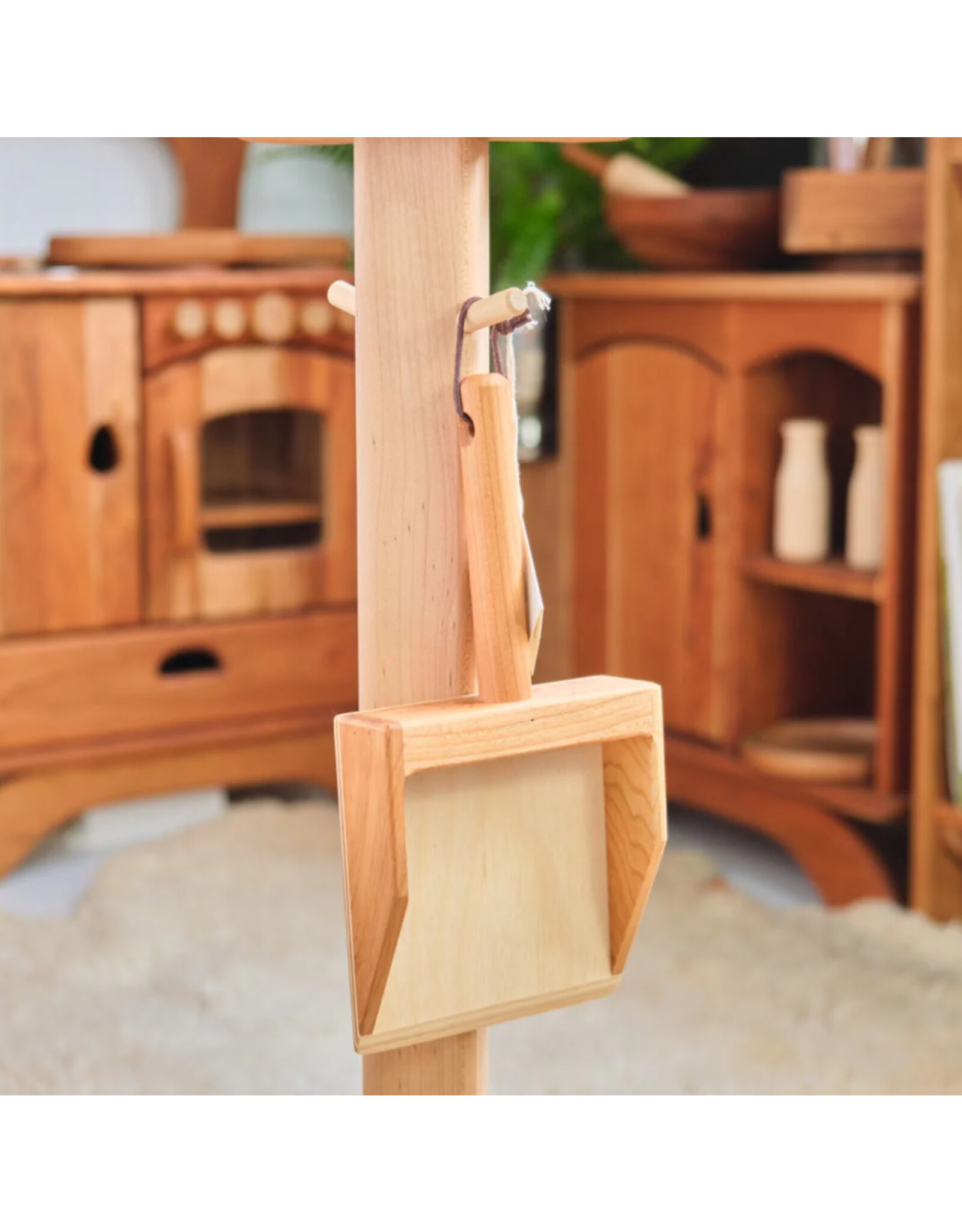 Wooden Dust Pan - Small. U.S. Made