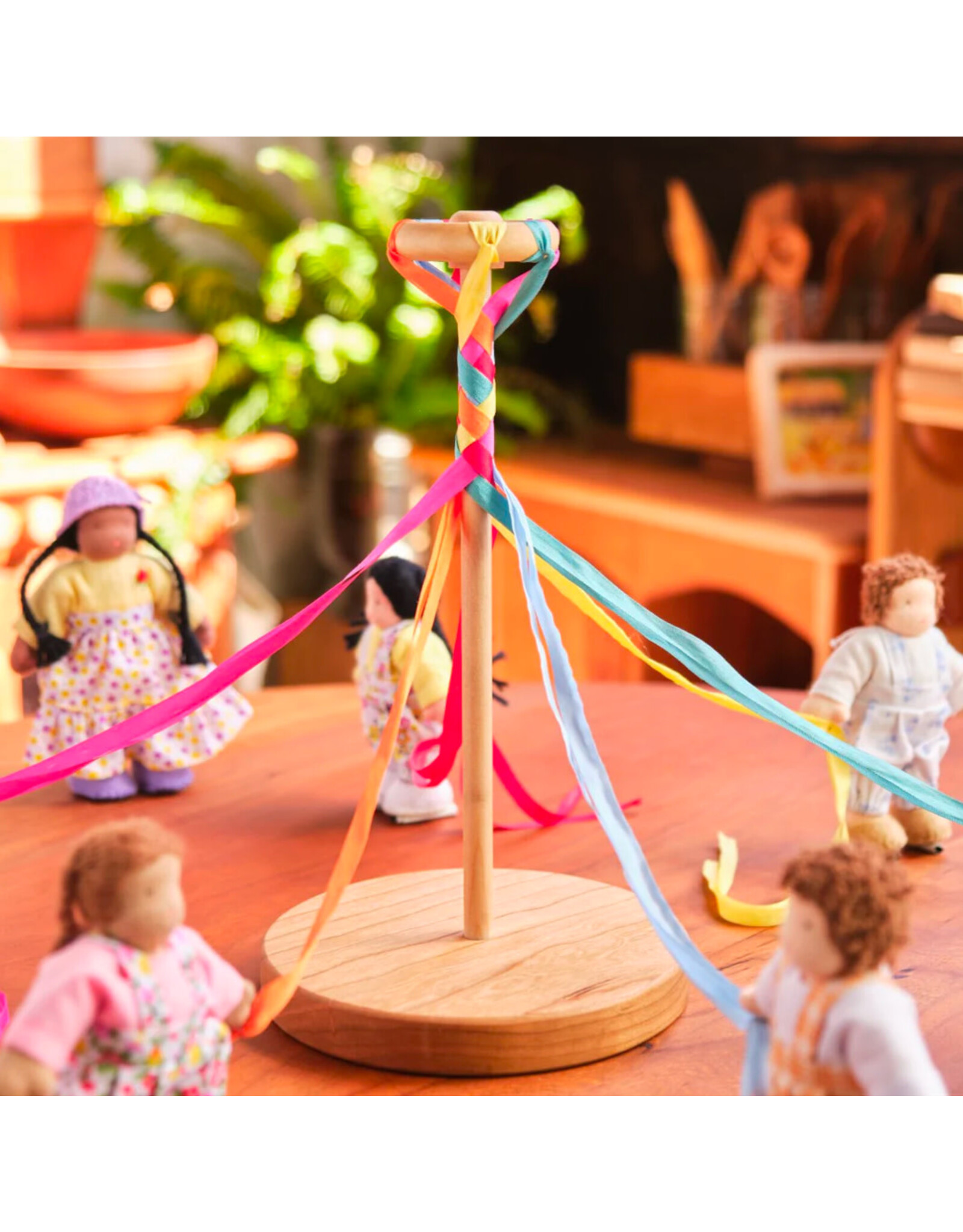 May Pole - Doll Size. Wooden