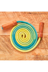 Jump Rope - Dyed Rope Wood Handles.