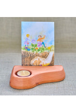 Tealight Candle and Postcard Holder - U.S. Made