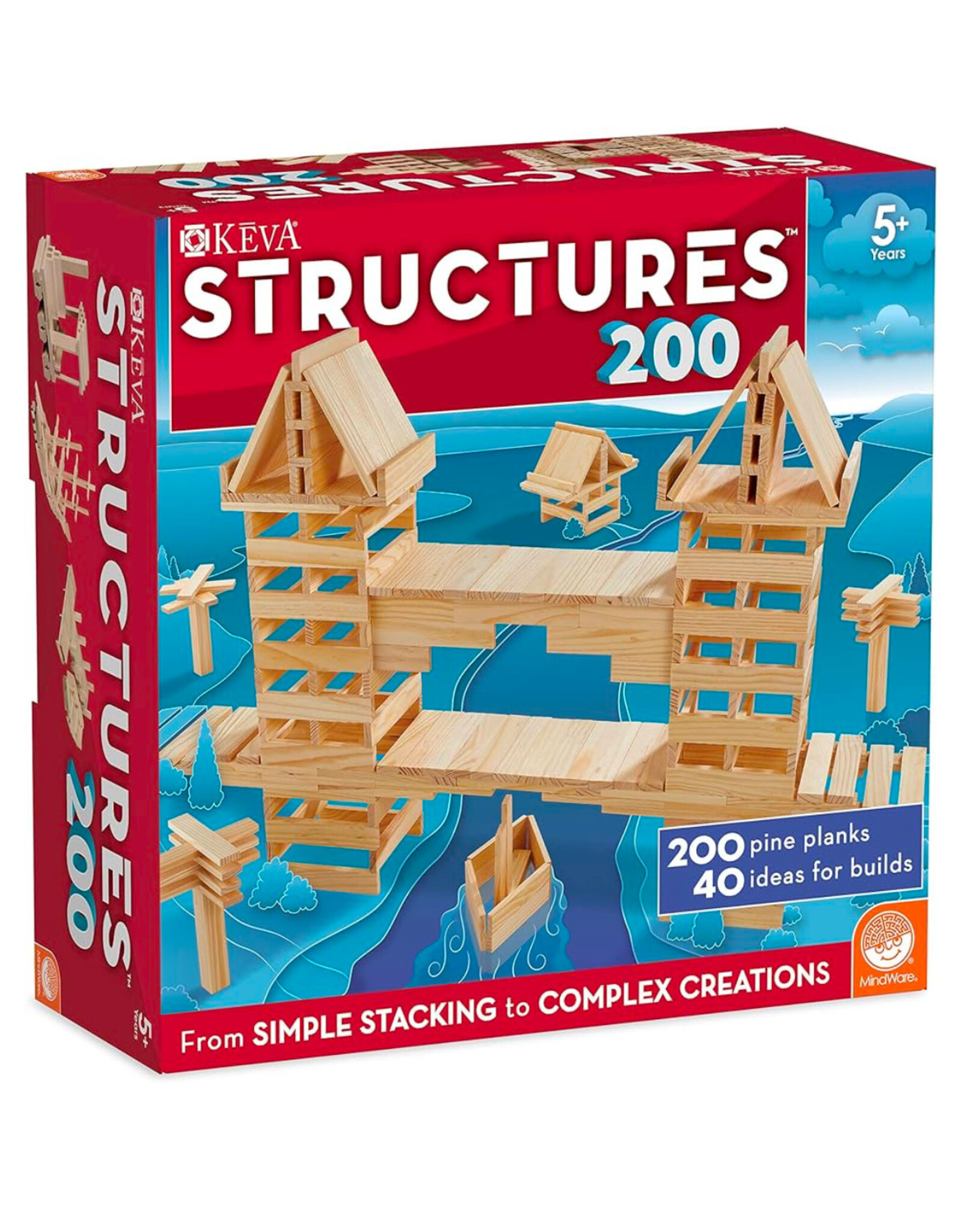 Keva Structures 200 plank set - Local Pick Up Only