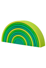 Sale! Large Rainbow Meadow Green - Grimm's. Reg Price: $98