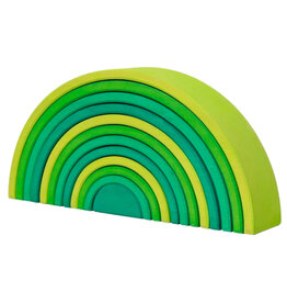 Sale! Large Rainbow Meadow Green - Grimm's. Reg Price: $98