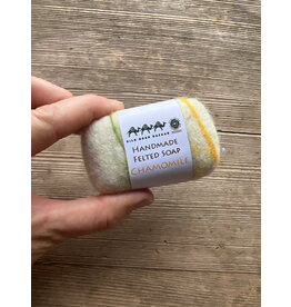 Felted Chamomile Soap