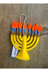 Felt Menorah Ornament