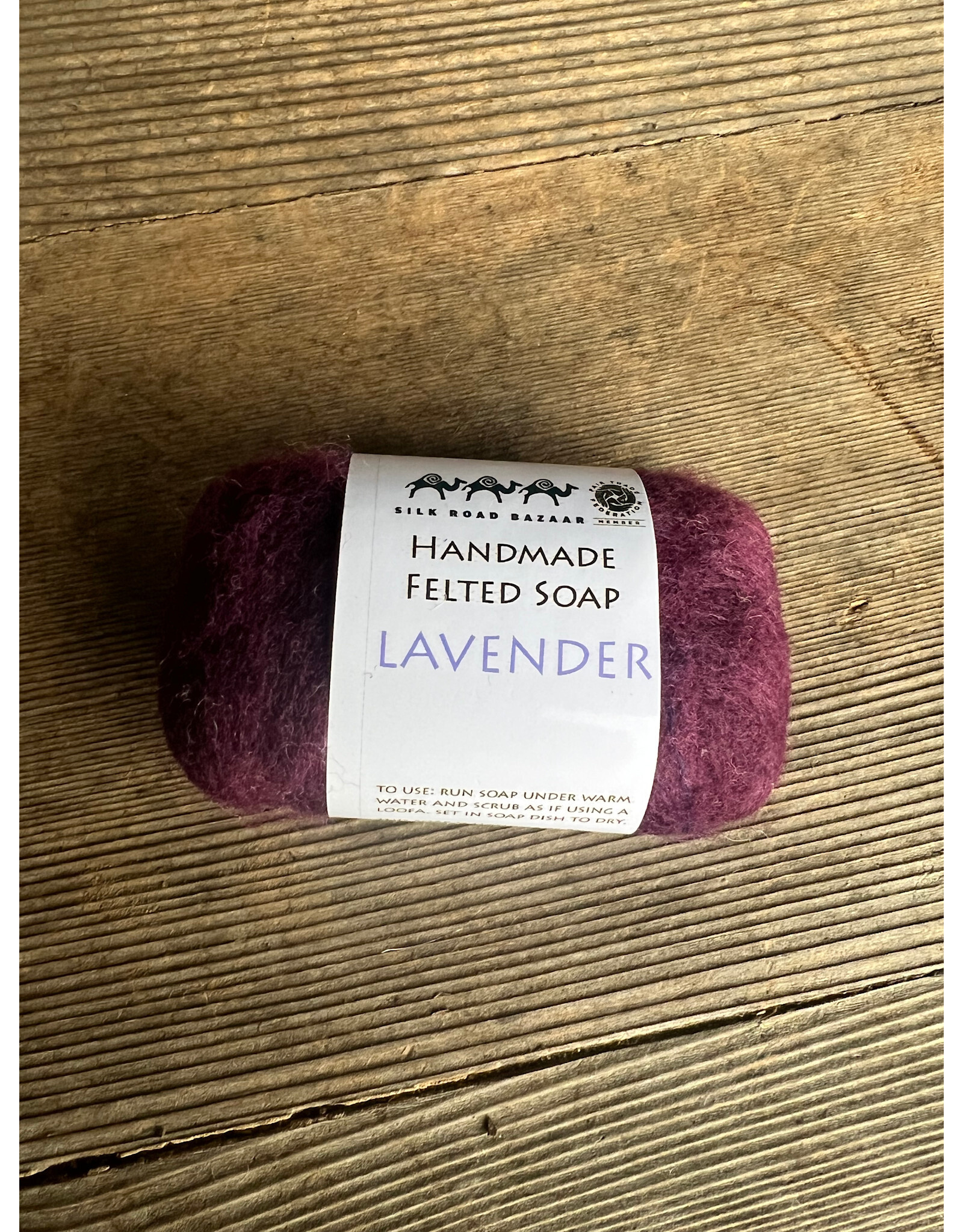 Felted Lavender Soap
