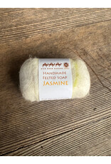Felted Jasmine Soap