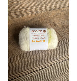 Felted Jasmine Soap