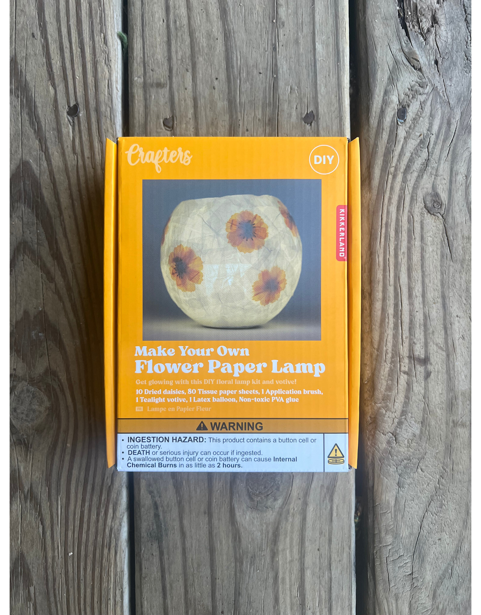 Crafters Flower Paper Lamp