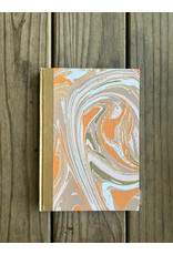 Marbled Notebook Handmade with Recycled Paper