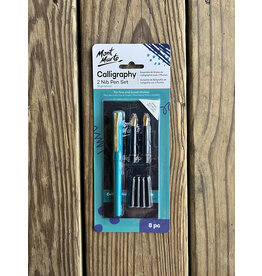 Calligraphy 2 NIB Pen Set Signature 8 Piece