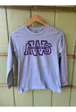 AWS Youth Long Sleeve T-Shirt Gray