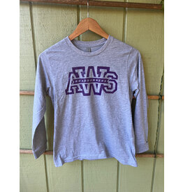 AWS Youth Long Sleeve T-Shirt Gray