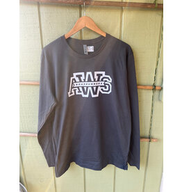 AWS Adult Long Sleeve T-Shirt Gray