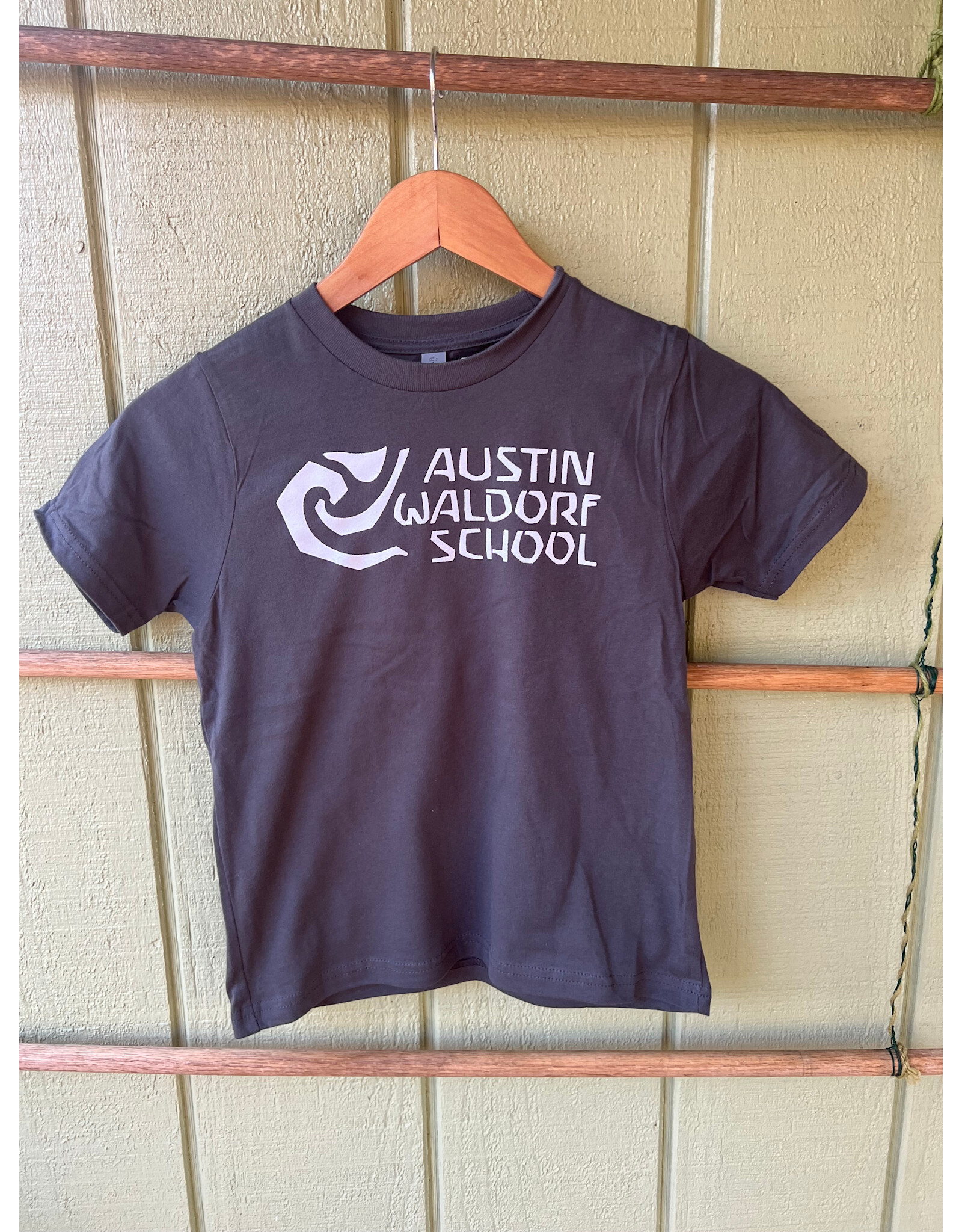 Austin Waldorf Youth Gray Cotton Short Sleeve Shirt