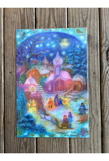 Outside the Church Advent Calendar 12x18.5. local pick up only