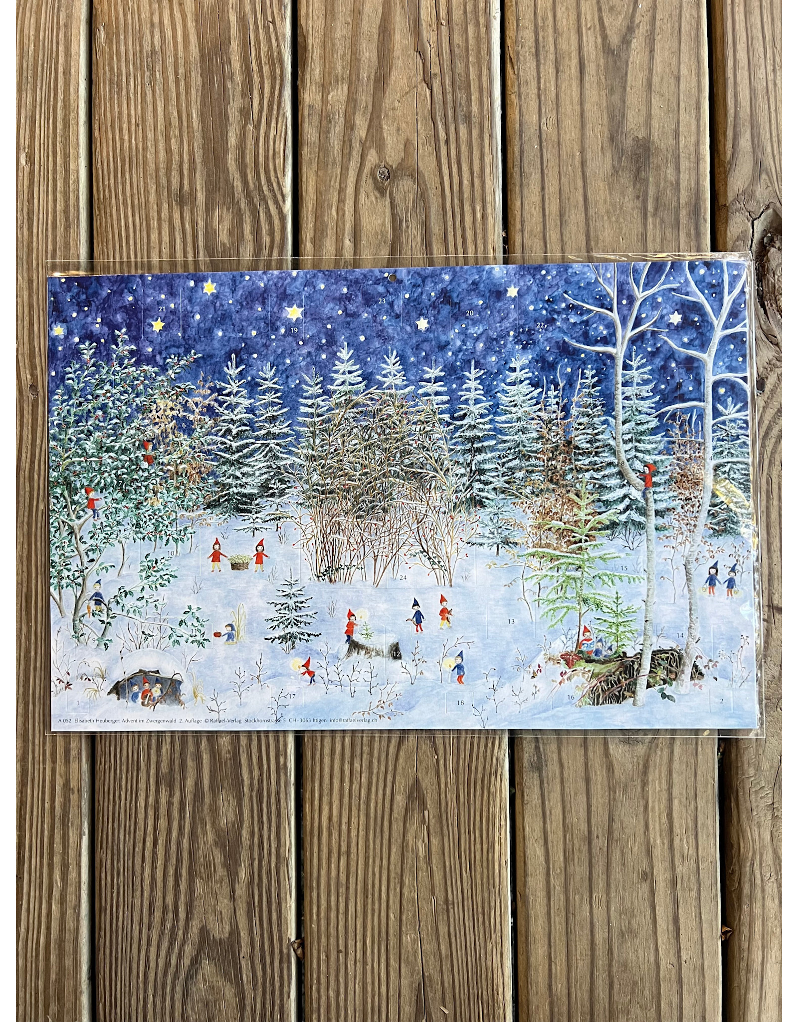 Forest of the Gnomes Advent Calendar 12x18