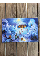 Christmas Night Advent Calendar 12x18