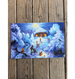 Christmas Night Advent Calendar 12x18