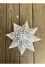 Paper Snowflake Ornament 12in