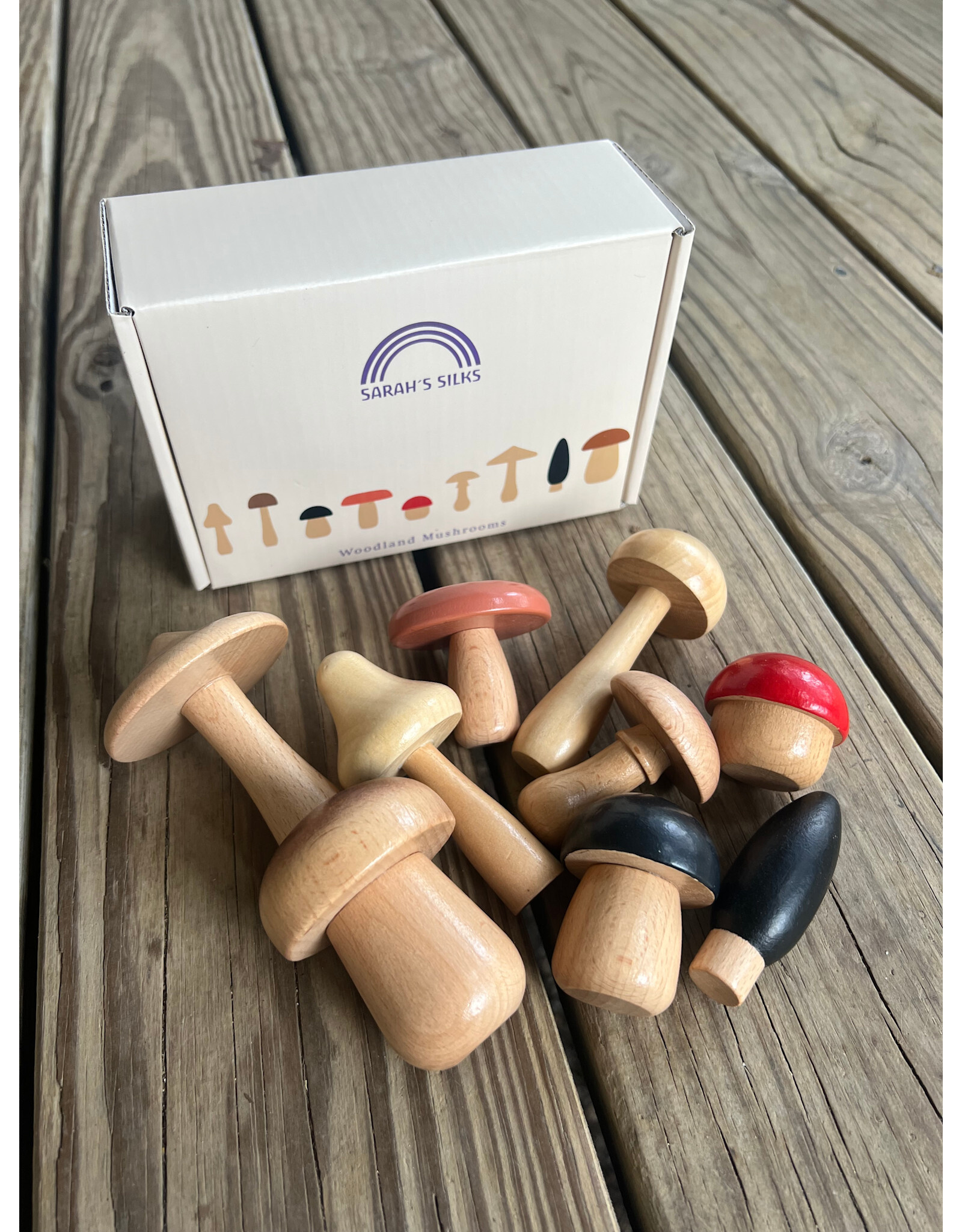 Woodland Mushrooms Set - Sarah’s Silks