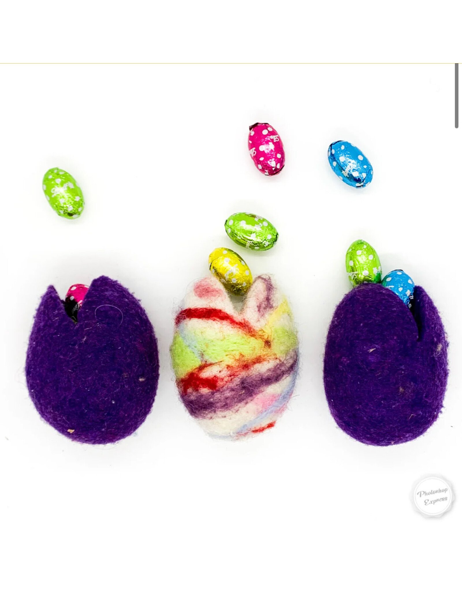 Maplerose Surprise Eggs Wet Felting Kit