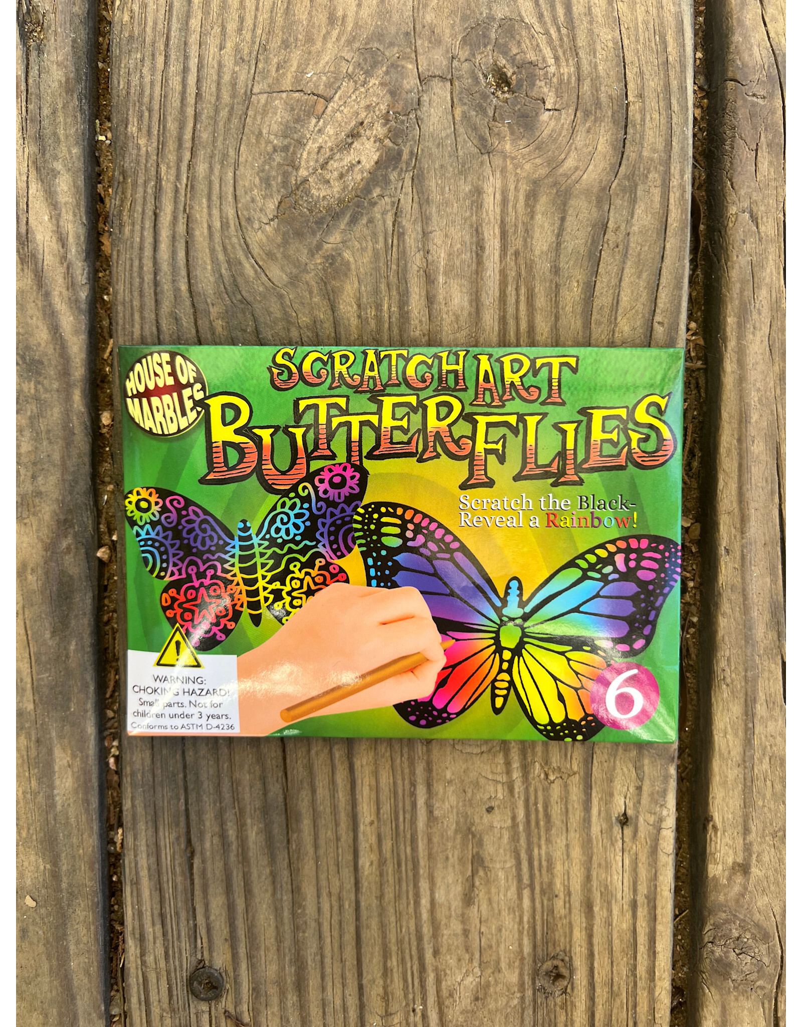 Scratch Art Set - Butterflies