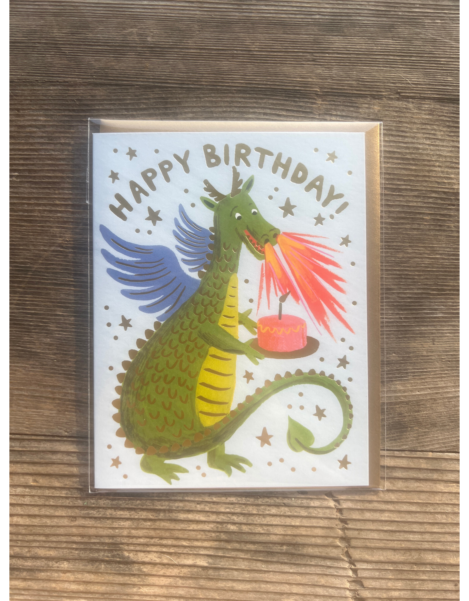 Birthday Dragon Card