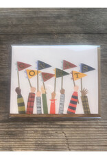Congrats Pennants Card