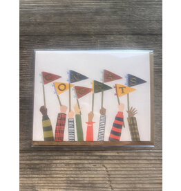 Congrats Pennants Card