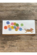 Balloon Birthday No. 10 Card