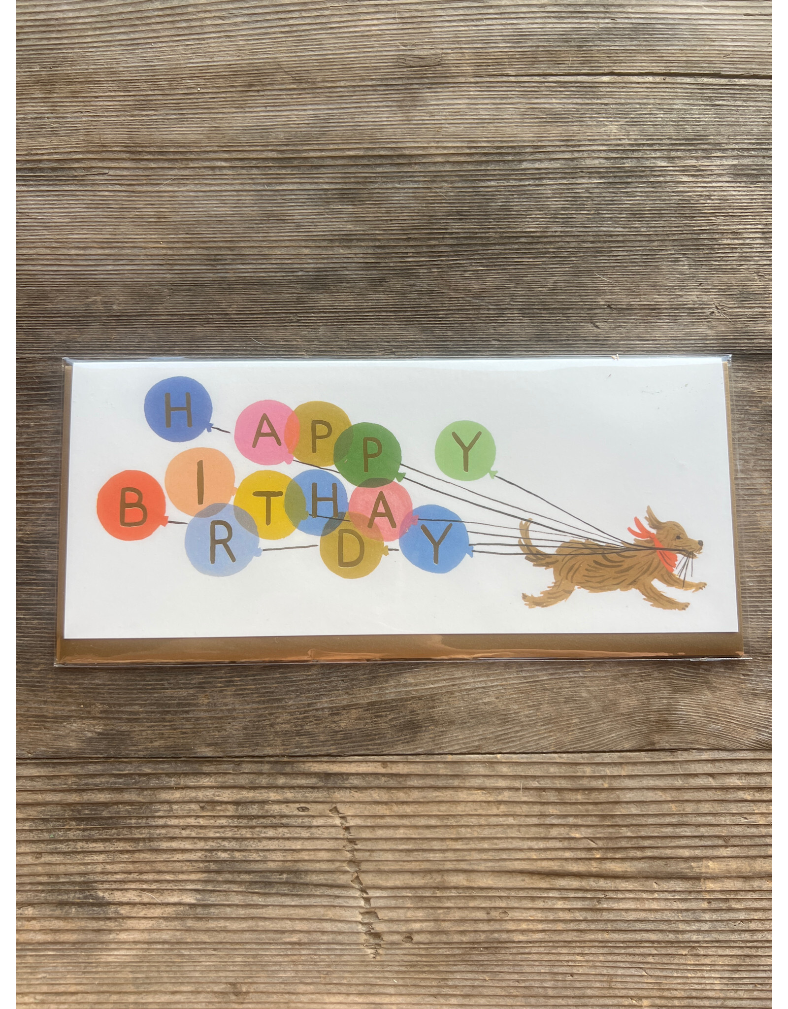 Balloon Birthday No. 10 Card