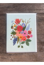 Garden Party Mint Card. Blank Inside