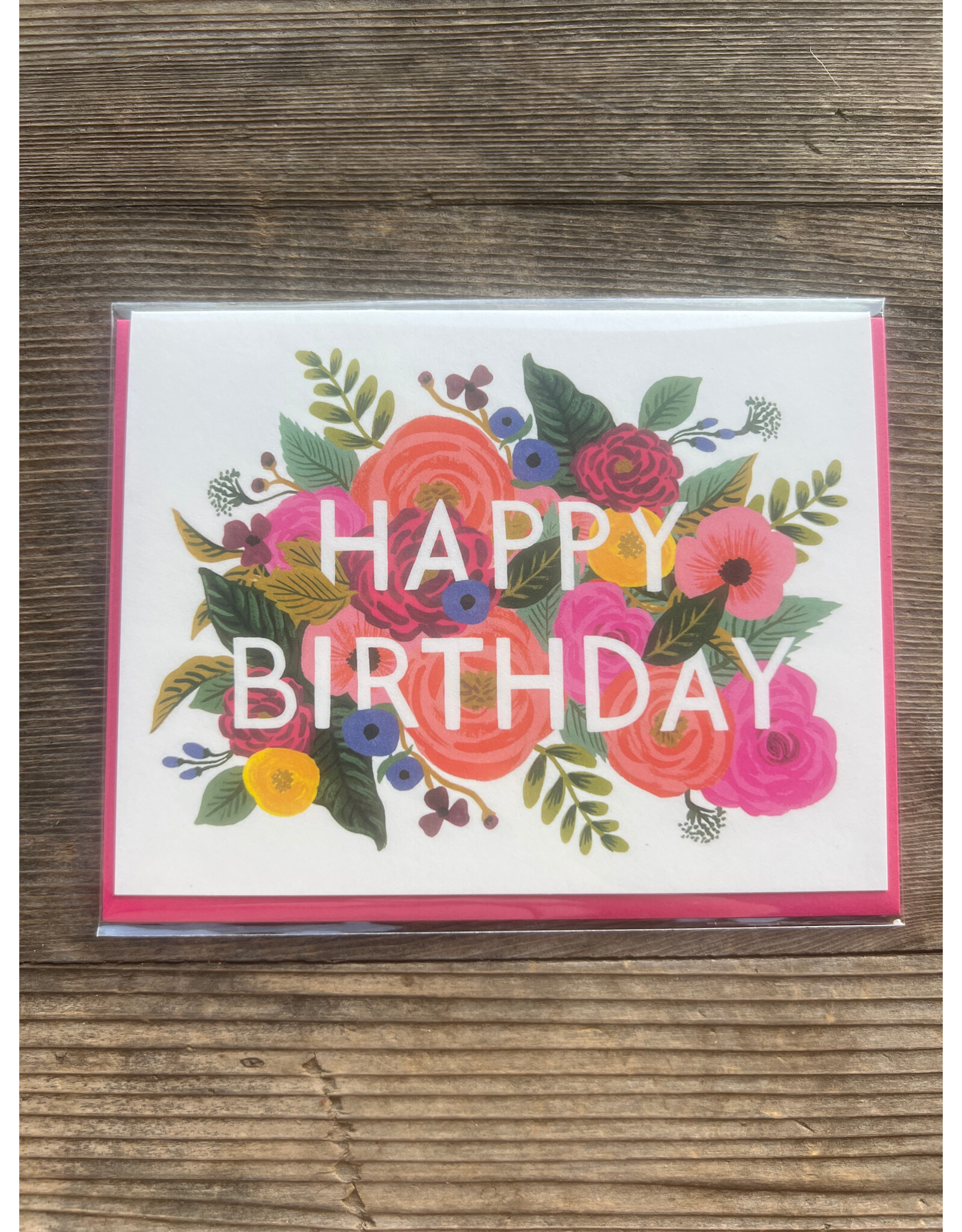 Juliet Rose Birthday Card