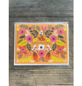 Folk Birthday Card