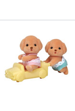 Toy Poodle Twins - Calico Critters