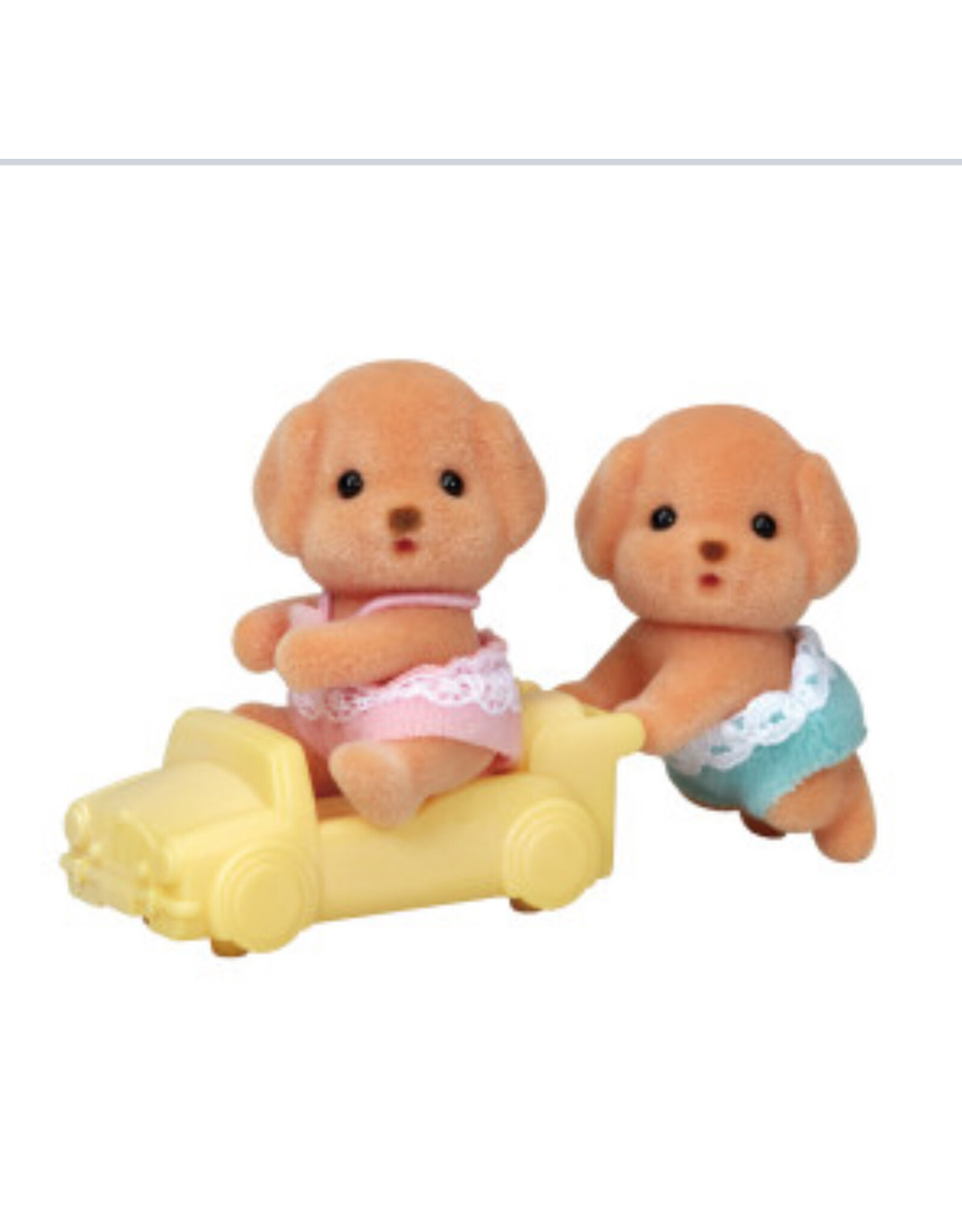 Toy Poodle Twins - Calico Critters