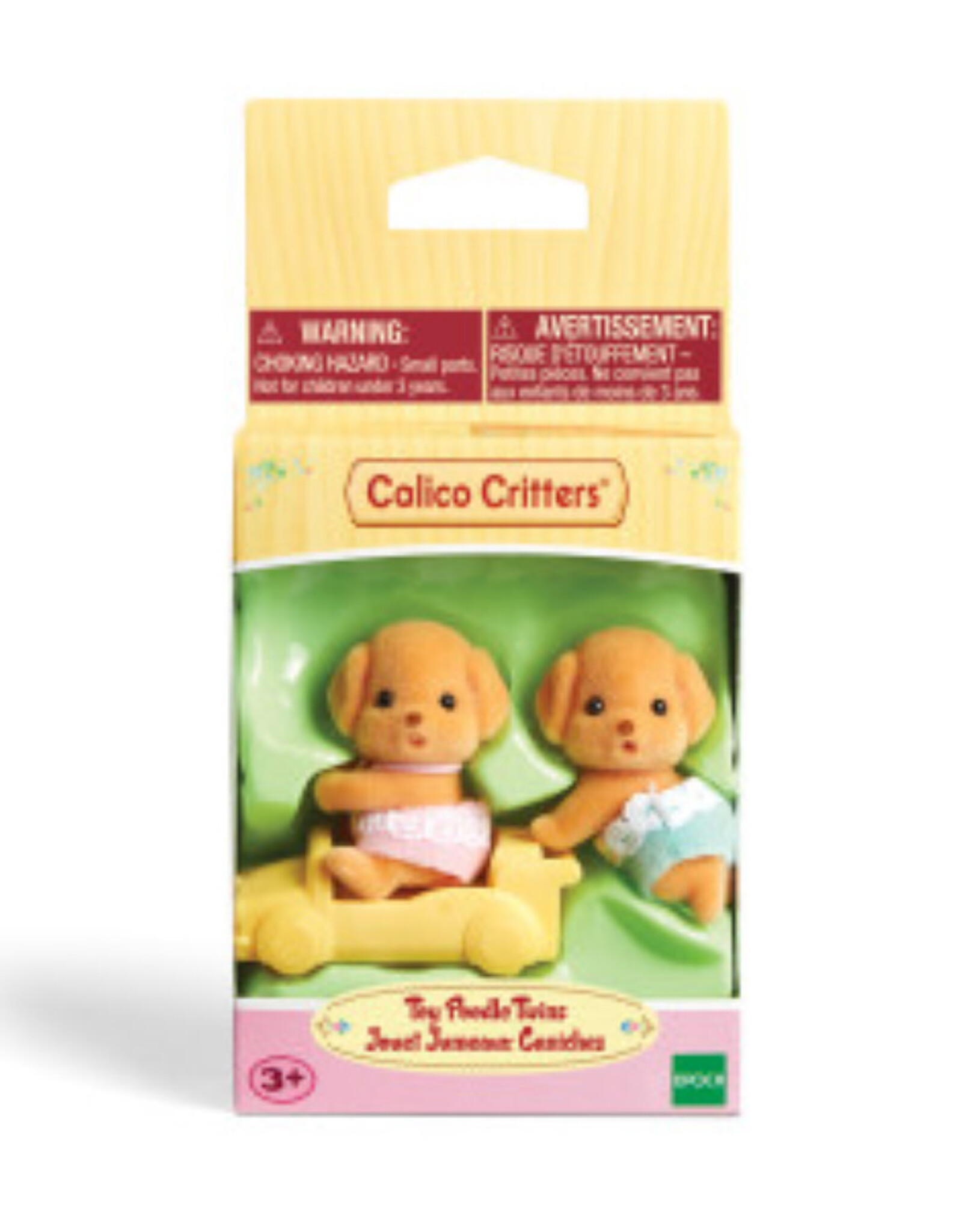 Toy Poodle Twins - Calico Critters