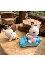 Chocolate Rabbit Twins - Calico Critters