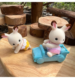 Chocolate Rabbit Twins - Calico Critters