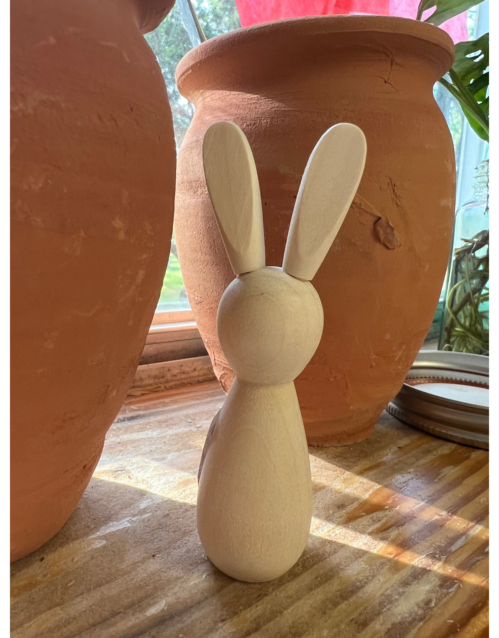 Wooden Peg Bunny