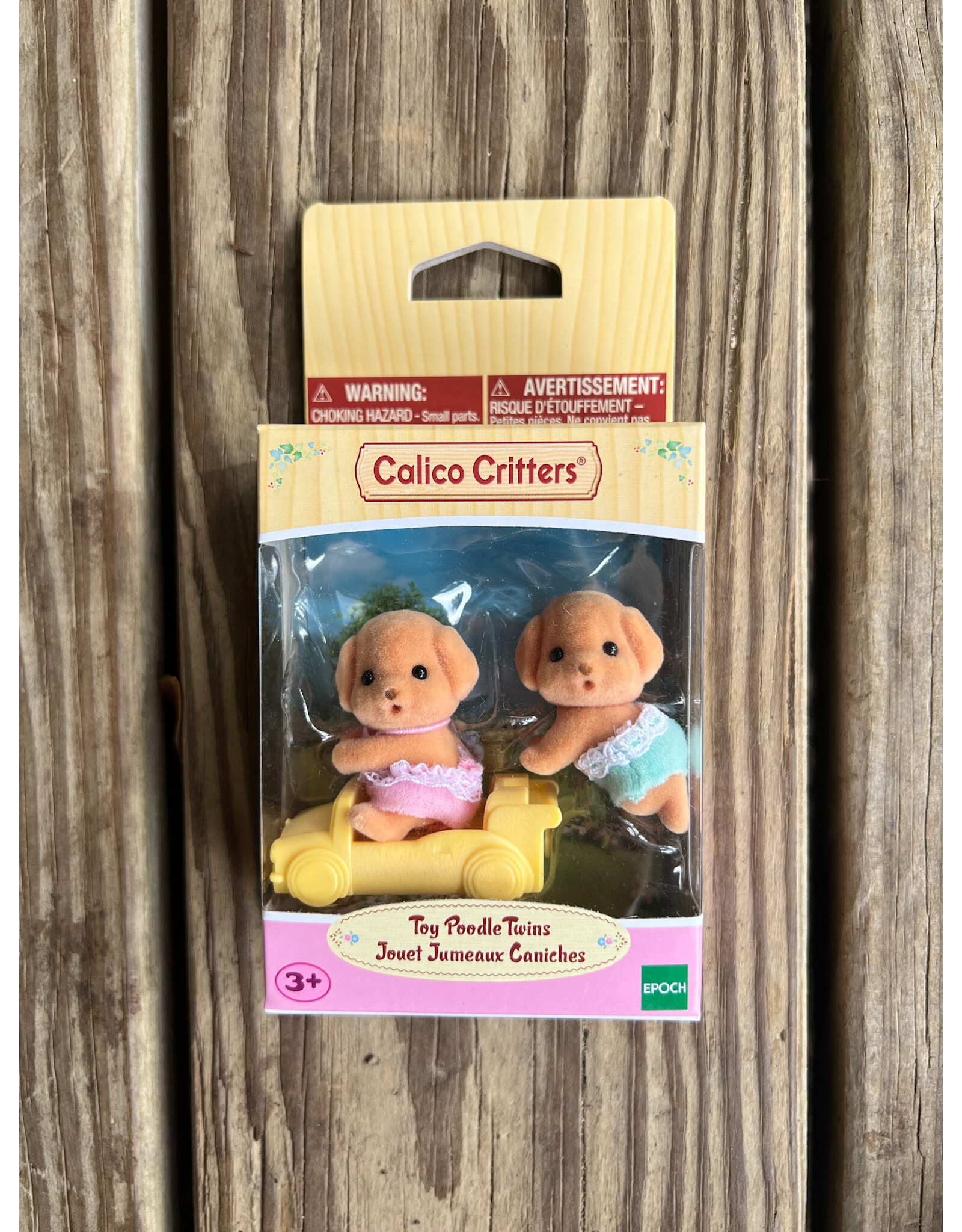 Toy Poodle Twins - Calico Critters