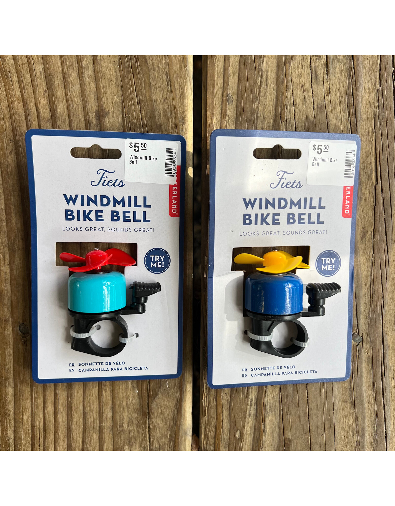 Windmill Bike Bell - colors vary