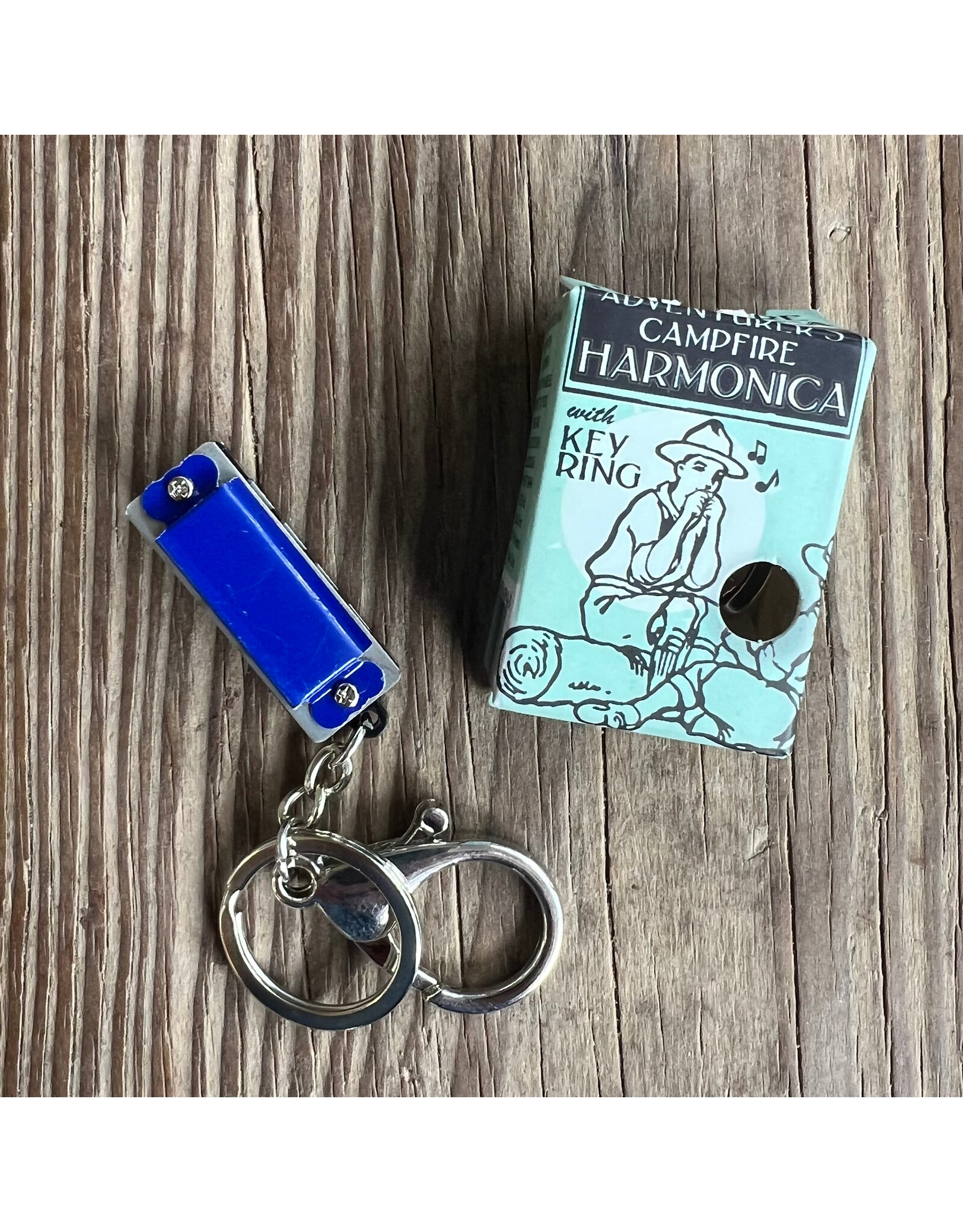 Mini Harmonica Keyring