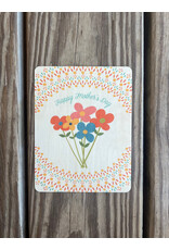 Wildflowers Wooden Card 2