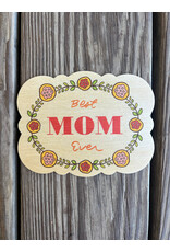 Mom Wildflowers Wooden Mothers Day Card