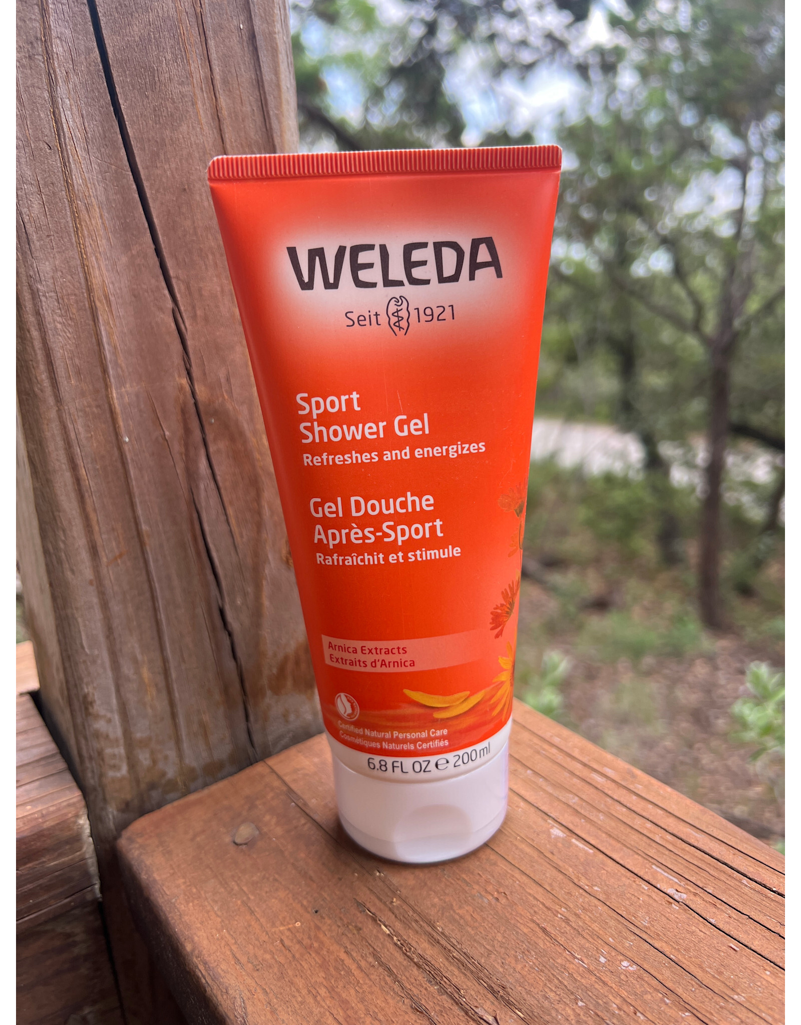 Arnica Sports Shower Gel - 6.8 oz. Weleda