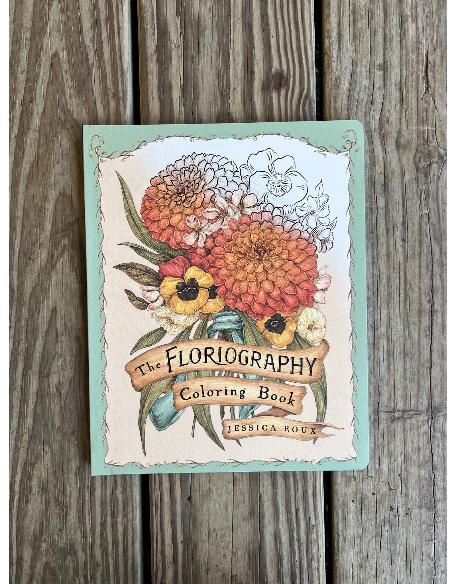 Floriography Coloring Book