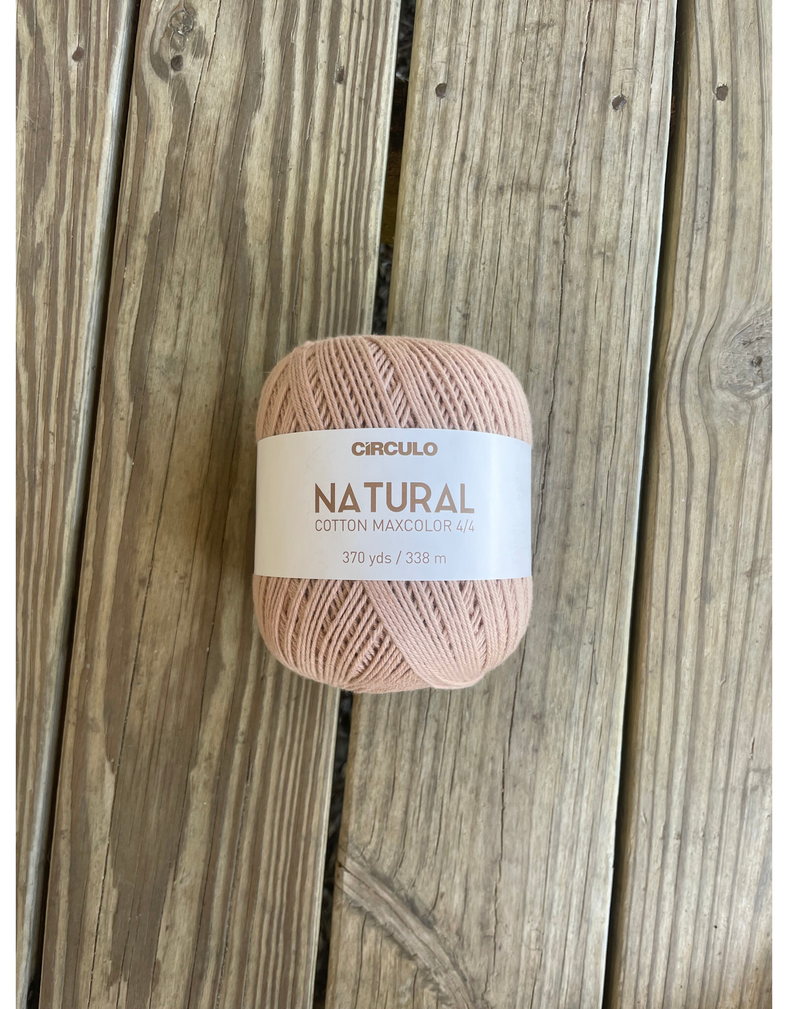 Circulo Cotton 4/4 DK Weight - Brown Sugar Candy