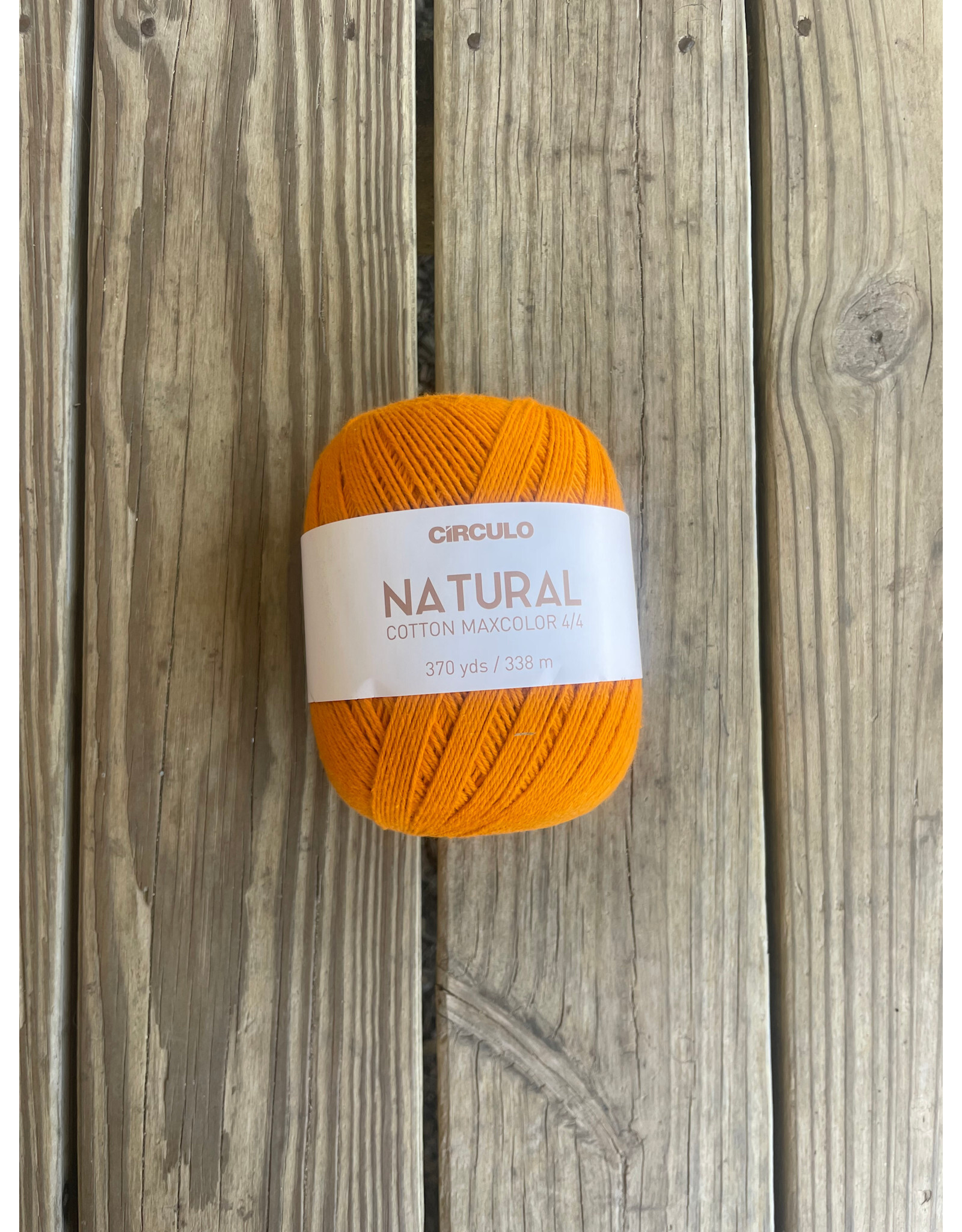 Circulo Cotton 4/4 DK Weight - Dark Cheddar